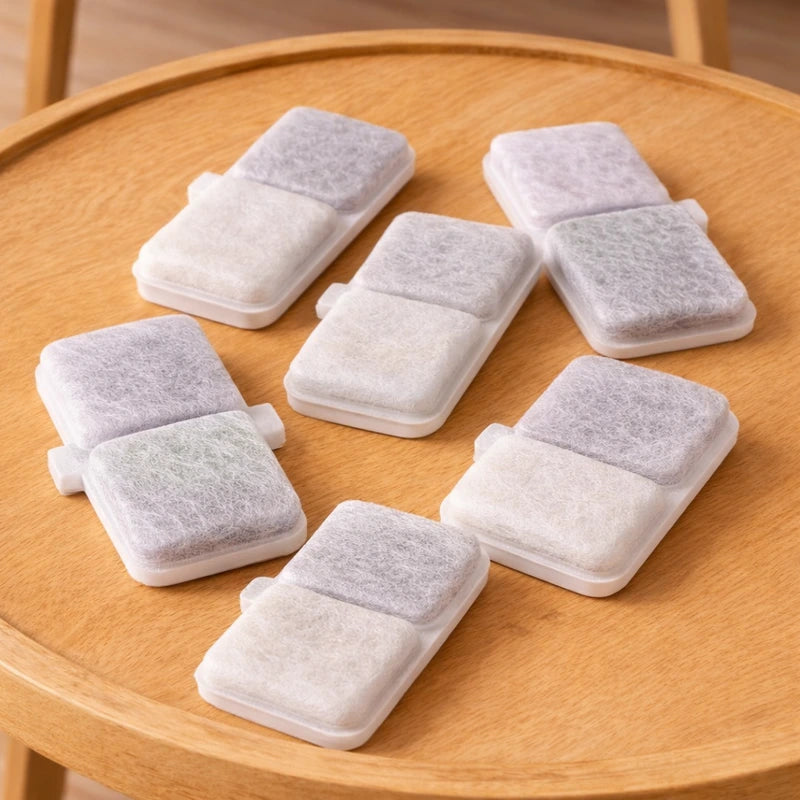 fontaine à eau pour chat silencieuse filtres remplacement six pièces