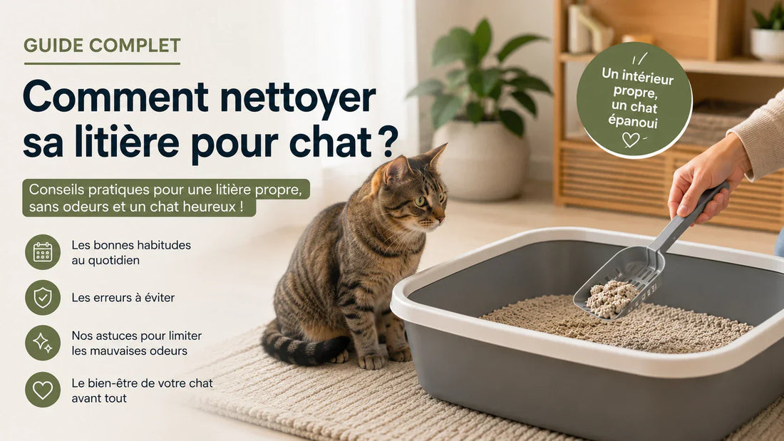 Litière pour chat : comment la nettoyer efficacement sans odeurs ?