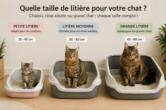 Guide complet pour choisir la bonne taille de litière chat