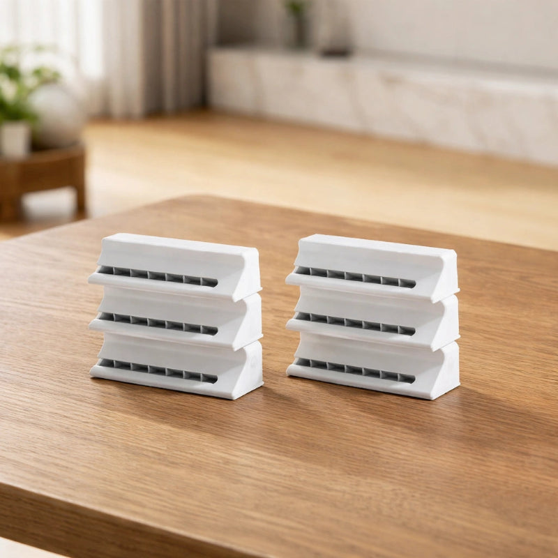 filtres pour remplacement sur une table pour fontaine en inox