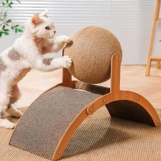 Griffoir chat moderne avec surface en sisal résistant