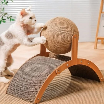 Griffoir chat moderne avec surface en sisal résistant