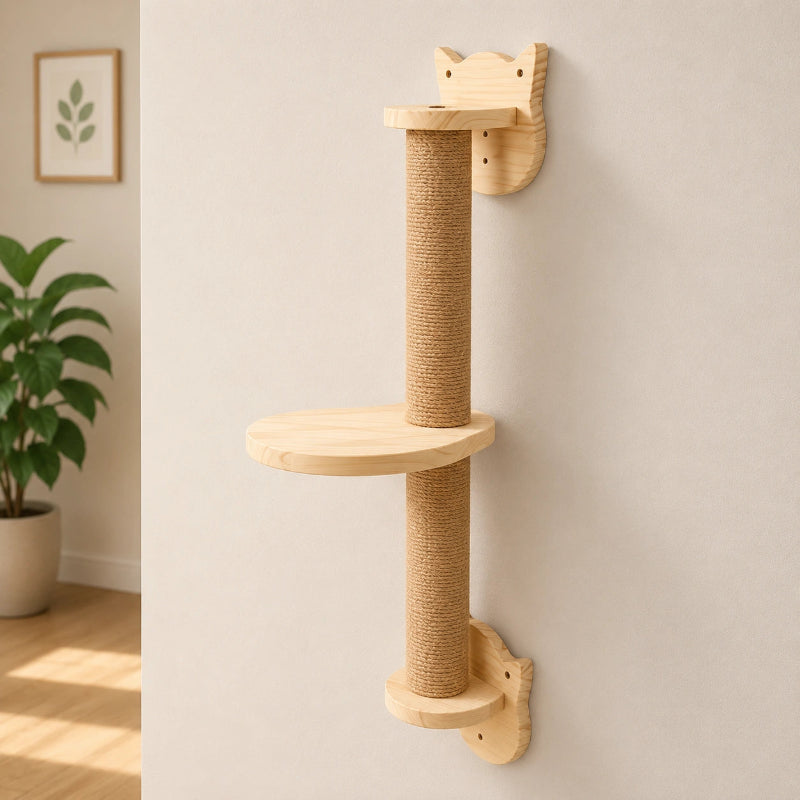 griffoir mural chat sisal 77 cm de haut