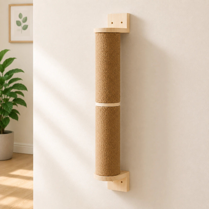 griffoir mural chat sisal 73 cm de haut