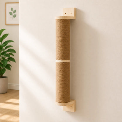 griffoir mural chat sisal 73 cm de haut