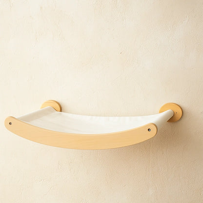 Hamac pour chat mural blanc solide idéal repos félin