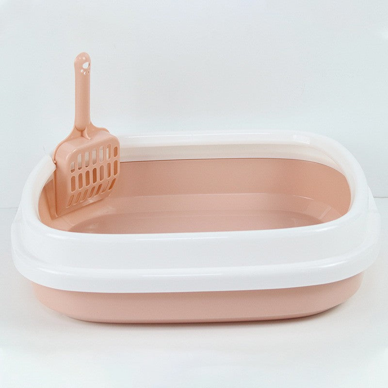 litière pour chat rose