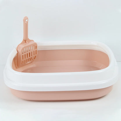 litière pour chat rose