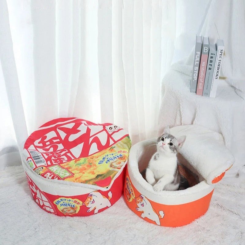 Maison pour chat intérieur | Bol de ramen - Univers Félin