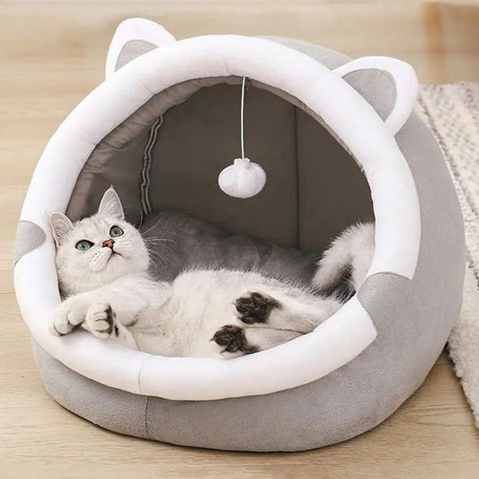 Niche pour chat coucher a l'interieur