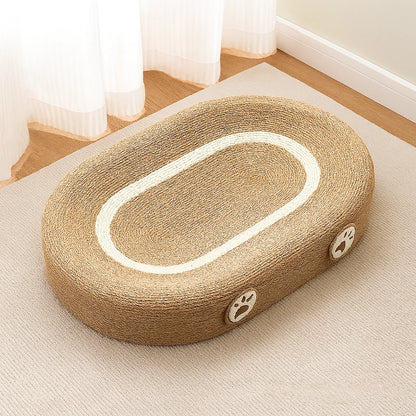 Panier pour chat en sisal naturel seulement design simple confortable