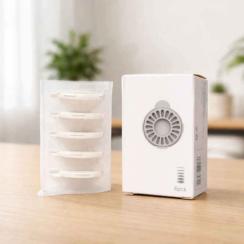 six filtre fontaine à eau pour chat sans électricité