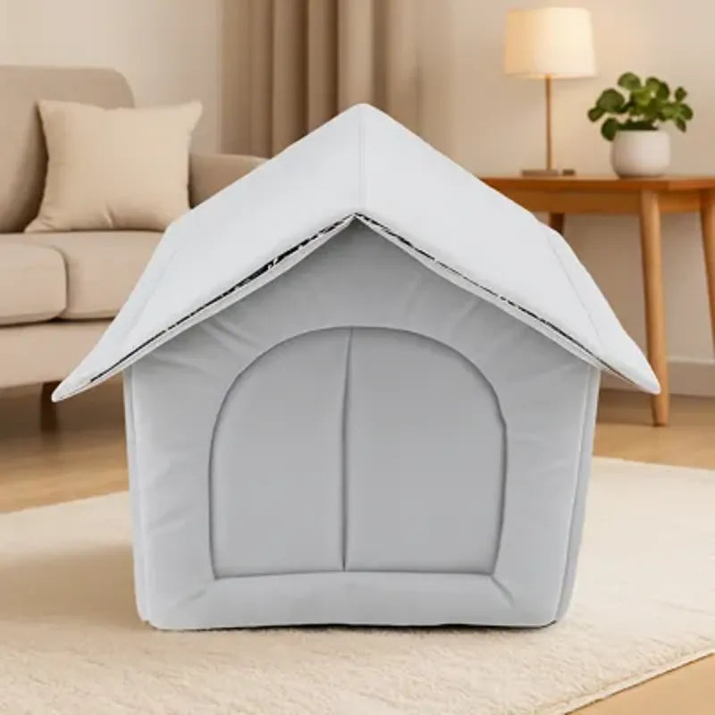 Tente pour chat grise résistante pour l’extérieur